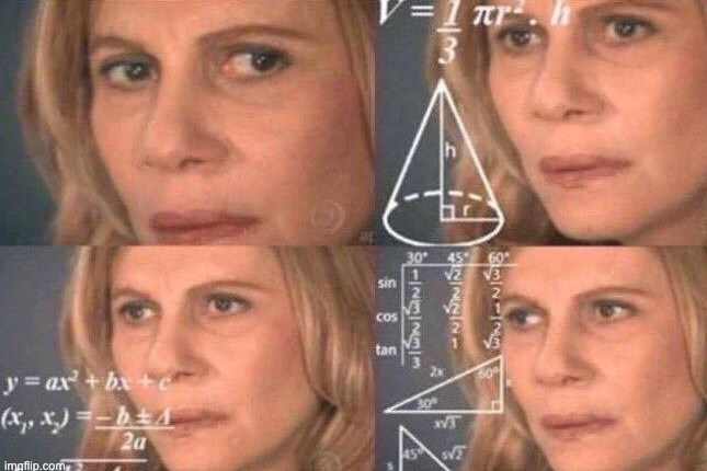 Math lady meme